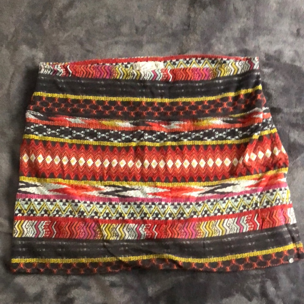 Billabong bandeau mini skirt